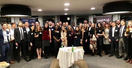 Image for LandAid Ambassador Christmas celebration takes place at Palmer Capital HQ