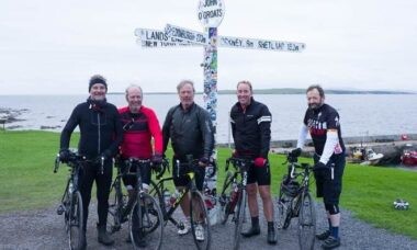 Image for James Good Successfully Completes his LandAid Cycle