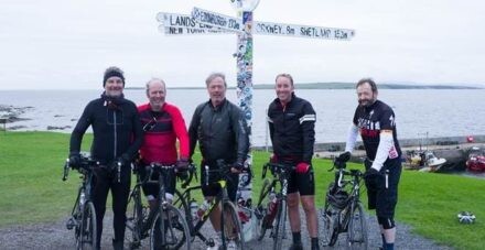 Image for James Good Successfully Completes his LandAid Cycle