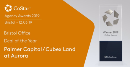 Image for Cubex Land win at the CoStar awards with Aurora!