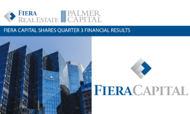 Image for Fiera Capital shares quarter three results