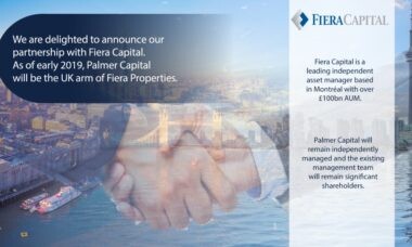 Image for Fiera Capital acquires 80% interest in Palmer Capital as it further expands its footprint in Europe