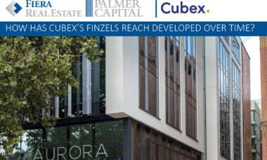 Image for Watch how Cubex&#8217;s Finzels Reach has developed over time, into one of the largest mixed-use regeneration projects in the South West