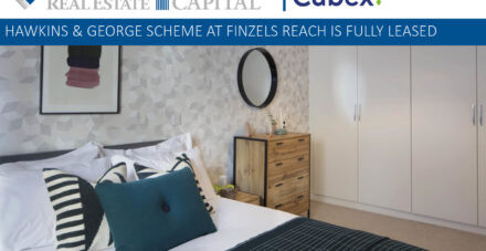 Image for Hawkins & George scheme at Finzels Reach is fully leased less than four months after opening its doors