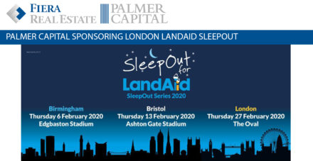 Image for LandAid’s SleepOut Series returns to London in February 2020