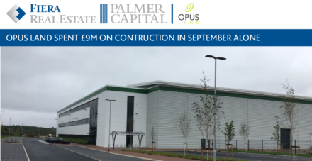 Image for Opus Land had a very busy September, spending £9m on construction in that month alone!