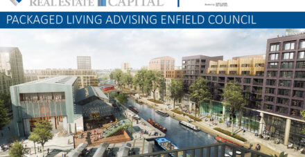 Image for Build to Rent Specialist Packaged Living advising Enfield Council on ground-breaking Meridian Water programme bringing 10,000 homes