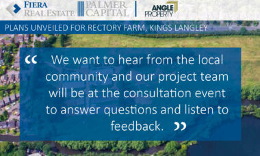 Image for You are invited to the unveiling of Angle Property’s plans for the scheme at Rectory Farm, Kings Langley