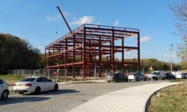 Image for First building takes shape at Harlow Science Park