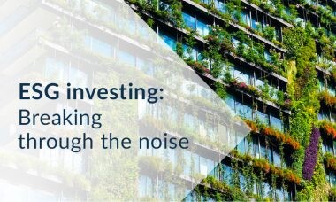 Image for ESG investing: breaking through the noise