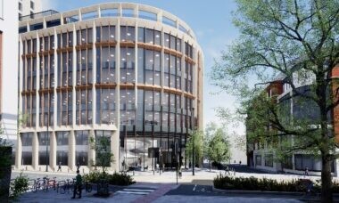 Image for Halo, set to be one of UK’s greenest office buildings, forward funded for £70m