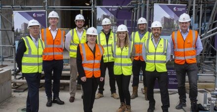 Image for Packaged Living celebrate the topping out of The Almere