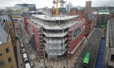 Image for Final concrete pour complete at King Street