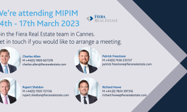 Image for Fiera Real Estate UK are attending MIPIM 2023