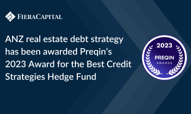 Image for Fiera Capital&#8217;s ANZ Real Estate Debt Strategy Receives 2023 Preqin Award for  Best Credit Strategies Hedge Fund