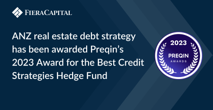 Image for Fiera Capital’s ANZ Real Estate Debt Strategy Receives 2023 Preqin Award for  Best Credit Strategies Hedge Fund