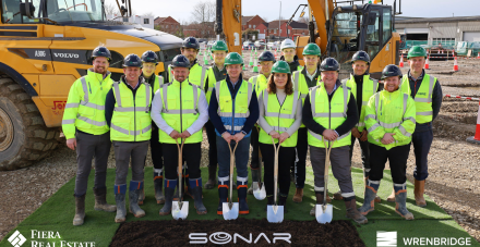 Image for Fiera Real Estate and Wrenbridge break ground at Exemplar Grade A Industrial Site in Portsmouth