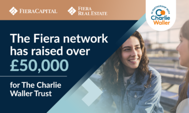 Image for The Fiera Network has raised over £50,000 for The Charlie Waller Trust