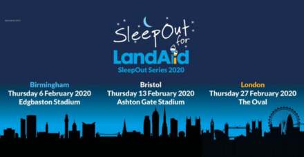 Image for Only 2 weeks to go until the LandAid London Sleepout